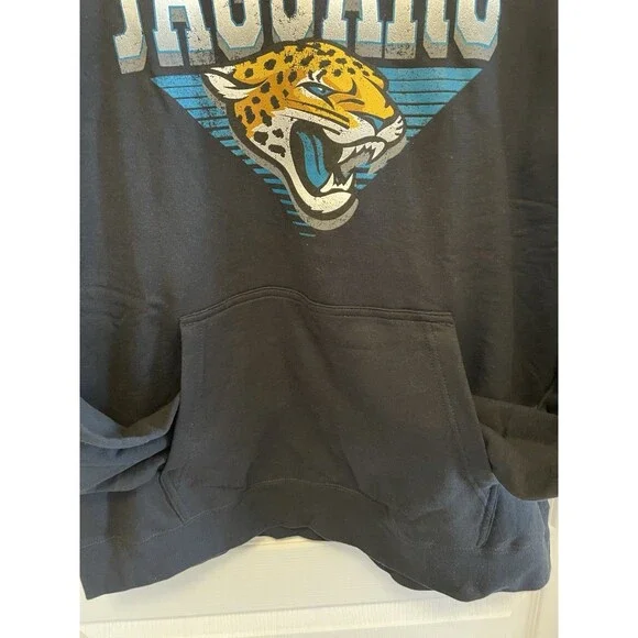 Jacksonville Jaguars Hoodie Size L Fanatics New W/out Tags See Measurements - Picture 4 of 7
